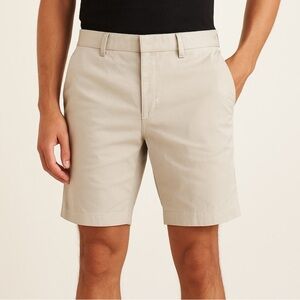 J. Lindeberg Performance Golf Shorts Men's 36‎ Khaki Tan Regular Fit Casual